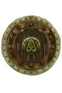 Hardened Brass Rim Buckler