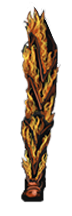 Engulfed Legging of Flames