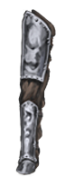Battered Tin Legpiece
