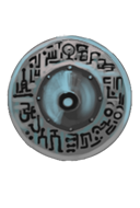 Runic Greysilver Shield