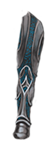 Steel Lined Topaz Leg Guard