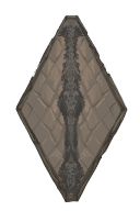 Fur Covered Wooden Shield