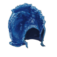 Jagged Blue Crystal Helmet