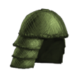 Layered Woven Grass Helmet