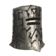 Runic Steel Bucket Helm