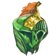 Emerald Dragon Headplate