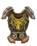 Carved Goldsteel Chestpiece