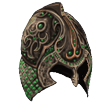 Emerald Laden Chain Coif