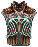 Vampire Boned Blood Leather Vest