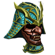 Helm of the Laughing Samurai }VII{