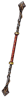 Wrapped Ebonbone Staff }I{