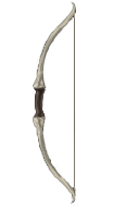 Carved Bone Bow