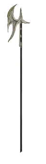 Algae Encrusted Halberd