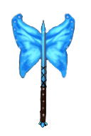 Blue Morpho Wandstaff