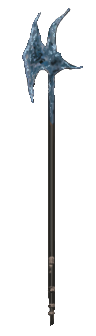 Blue Crystal Halberd