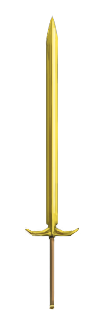 Gold Tempered Bastard Sword