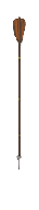 Gold Balanced Arrow