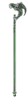 Emerald Enchanted Staff