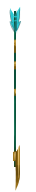 Thraki's Halberd Arrow }V{